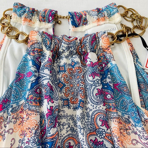 Bisou Bisou Cold Shoulder Trapeze Dress - Picture 4 of 8